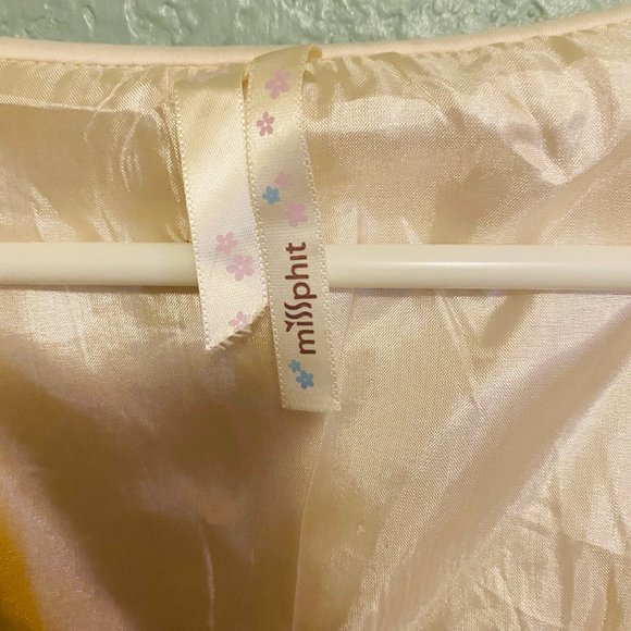 COPY - Missphit (Modcloth) Cream Vintage Sailor Dress with Belt 2X - Picture 3 of 4